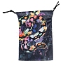 Snake Theme Rectangle Velvet Printed Storage Bags PW-WG7EC8F-09-1