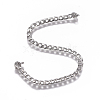 304 Stainless Steel Chain X-CHS-G017-11P-0.6mm-2