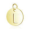 304 Stainless Steel Charms Ion Plating(IP) A-STAS-S105-T514G-L-1