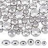 DICOSMETIC 60Pcs 6 Style 201 Stainless Steel Beads STAS-DC0004-89-1