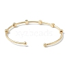 Brass Cuff Bangles BJEW-A134-02G-10-3