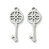 Non-Tarnish 201 Stainless Steel Pendants STAS-U003-26P-1