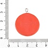 Opaque Resin Imitation Fruit Pendants RE-CBA3138-01A-P-3