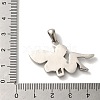 316L Surgical Stainless Steel Pendants STAS-H194-03P-01-3