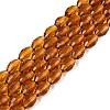 Transparent Glass Beads Strands GLAA-N071-01A-A09-1