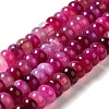 Natural Agate Beads Strands G-H295-C03-02-1