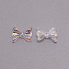 Bowknot Resin Cabochons MRMJ-WH0074-32F-1