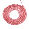 Imitation Jade Glass Beads Strands GLAA-T028-2mm-11B-2