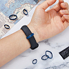 14Pcs 7 Styles Cowhide Leather Watch Strap Ring FIND-FH0017-42A-3