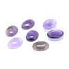 Natural Amethyst Gemstone Cabochons G-T020-18x25mm-26-1