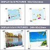  2 Sets 2 Style Rectangle Acrylic Photo Frame AJEW-NB0003-82-2