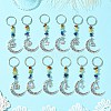 Tibetan Style Alloy Keychain KEYC-JKC01080-1