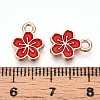 Alloy Enamel Charms ENAM-T022-07D-3