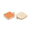 Alloy Enamel Charms ENAM-T016-13I-RS-3