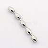 Tarnish Resistant 304 Stainless Steel Rice Bead Ball Chains CHS-A002A-6.0mm-1