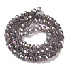 Baking Electroplate Glass Beads Strands LS-DGLA-A039-J10mm-B06-2