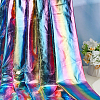 Rainbow Polyester Spandex Stretch Fabric DIY-WH0622-042-5