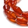 Natural Carnelian Beads Strands G-A223-C09-01-3