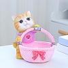 Cute Resin Cat Figurines PW-WG66233-02-1