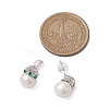 Natural Pearl Ear Studs EJEW-P286-38P-3