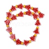Transparent Glass Enamel Beads LAMP-S070-05C-2