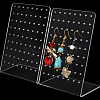 4Pcs Acrylic Earring Displays EDIS-SP0001-04C-7