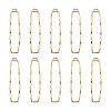 10Pcs Alloy Open Back Bezel Big Pendants PALLOY-TAG0001-01-21