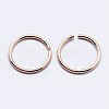 925 Sterling Silver Open Jump Rings LS-STER-F036-02RG-0.9x7mm-3
