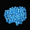 Luminous Transparent Plastic Beads KY-WH0048-20B-05-3