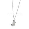 Stainless Steel Cartoon Ghost Necklaces for Men and Women PD8392-5