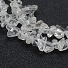 Natural Quartz Crystal Beads Strands X-G-P332-43-2