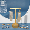100Pcs 10 Style 304 Stainless Steel Slide On End Clasp Tubes STAS-UN0035-29-1