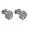 Non-Tarnish 304 Stainless Steel Stud Earring Findings X-STAS-Z021-A-01P-1