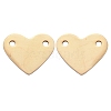 Ion Plating(IP) 304 Stainless Steel Stamping Blank Tag Pendants STAS-I311-17B-G-1