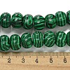 Synthetic Malachite Beads Strands G-G142-A01-01-5