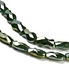Electroplate Glass Beads Strands EGLA-P066-01A-AB02-3