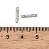 304 Stainless Steel Tube Beads STAS-Z192-07P-04-3