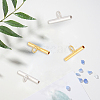4Pcs 2 Colors 925 Sterling Silver Pin to Pendant Converter STER-BBC0009-17B-7