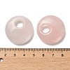 Natural Rose Quartz Pendants G-H073-05C-3