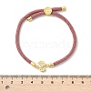 Adjustable Nylon Cord Bracelets X-BJEW-C096-01G-19-5