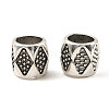 Tibetan Style Alloy European Beads FIND-E041-18AS-1