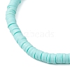 5Pcs 5 Styles Handmade Polymer Clay & Glass Stretch Bracelets BJEW-JB10971-03-5