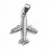 201 Stainless Steel Pendants STAS-C042-01-1