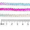 Transparent Painted Glass Beads Strands LS-DGLA-A034-T4mm-A14-3