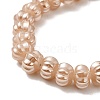Pearl Luster Plated Electroplate Glass Beads GLAA-G106-02A-PL02-3