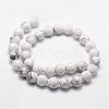 Natural Howlite Beads Strands G-D840-44-6mm-2