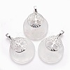 Natural Quartz Crystal Pendants G-F573-C13-1