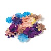 Creative DIY Flower Pattern Resin Button Art Kits DIY-G087-02-5