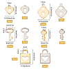 SUNNYCLUE 304 Stainless Steel Charms STAS-SC0002-40-2