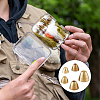 50Pcs 5 Styles Brass Cord Ends KK-FH0008-21-6